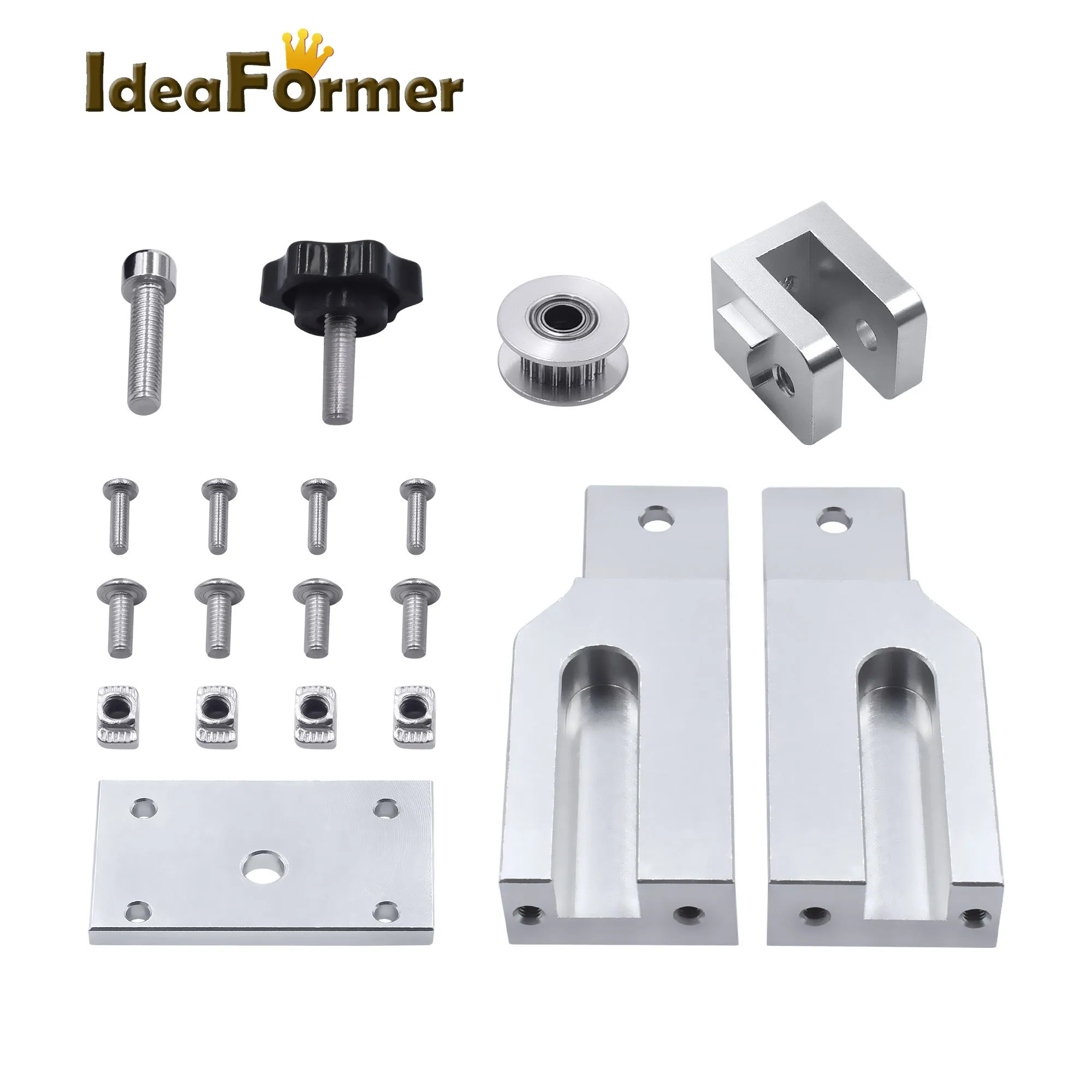 2040 обновленный V слот профиль Y axis синхронный ремень тянущийся выпрямитель для