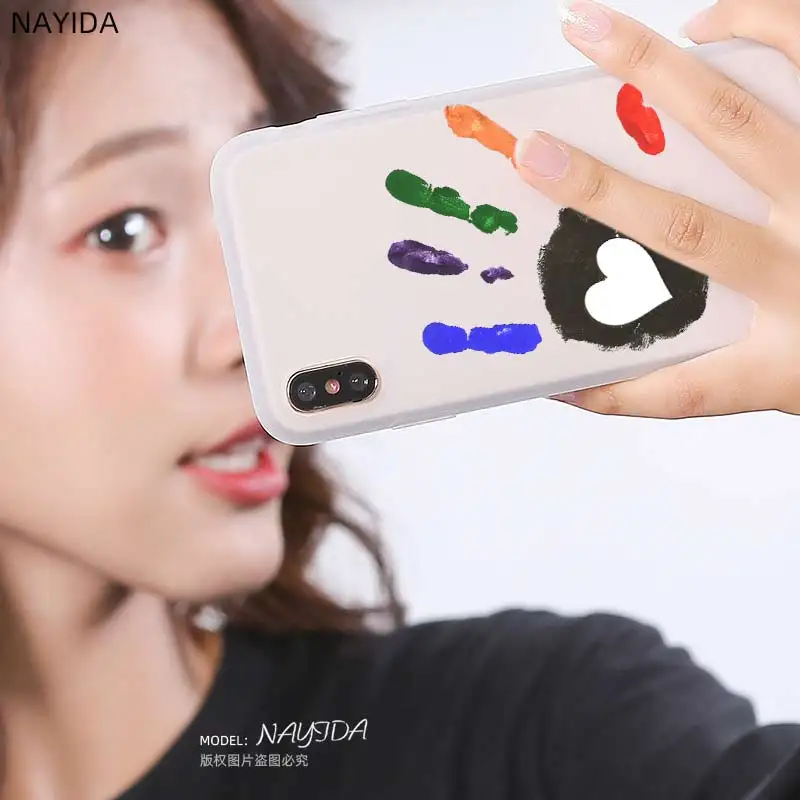 Дизайнерские мягкие силиконовые чехлы с ручным принтом для Huawei P40 P30 P20 P10 Lite Pro E P