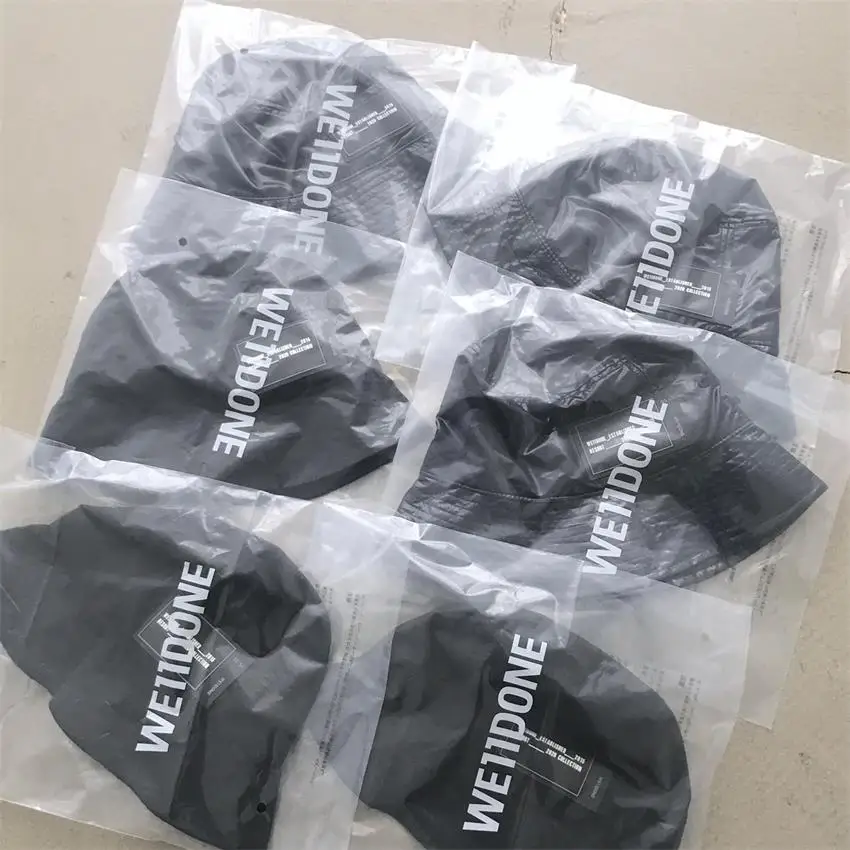 

We11done Fisherman Bucket Hat For Women Men Fishing Cap Bob Panama Summer Fashion Designer welldone Hip Hop Beach Sun Hats