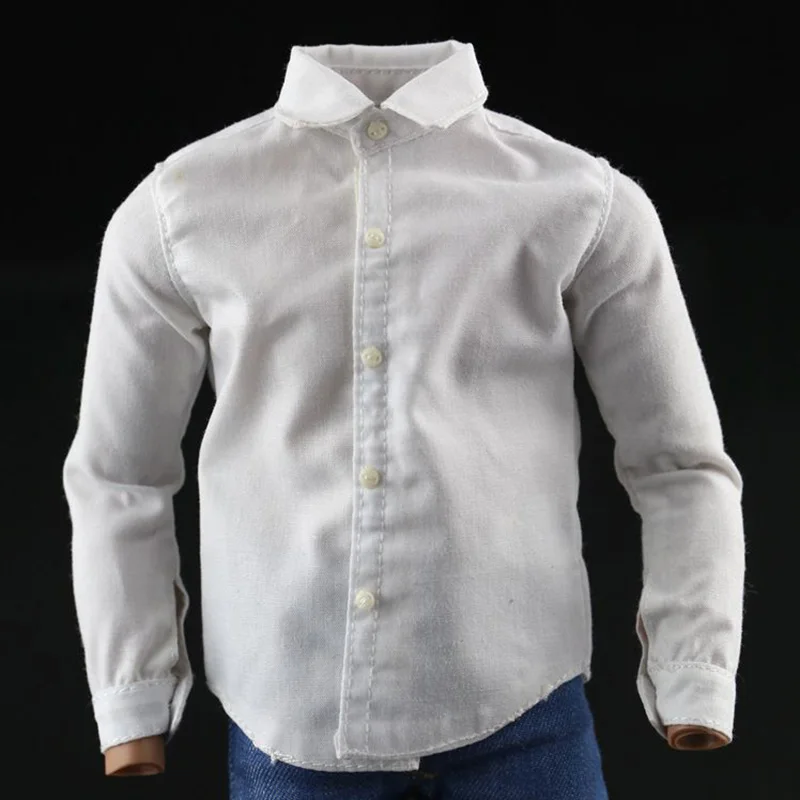 1/6 масштабные мужские тренды одежда для джентльменов черные и белые однотонные