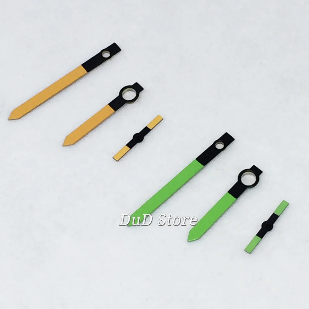 Parnis Novo Amarelo Verde Relógio Mãos Caber Eta 64976498 Seagull St36 Movimento Assista Peças