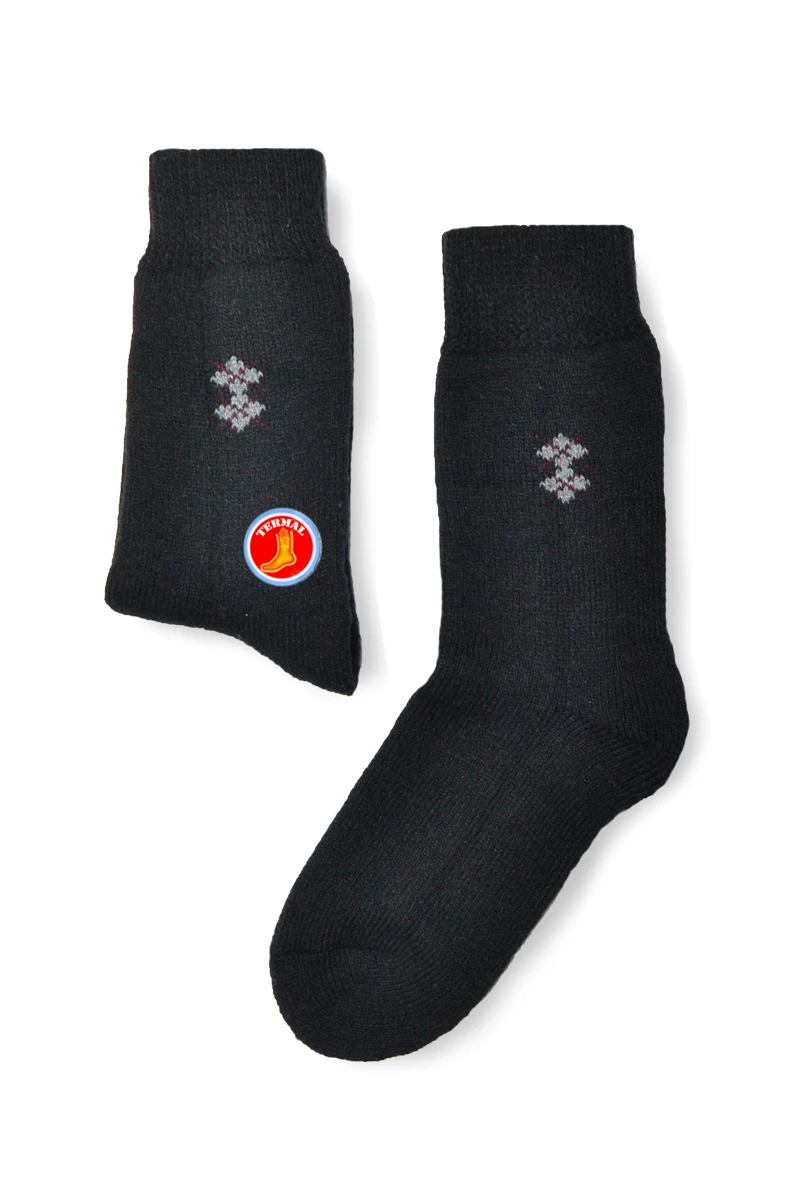 Iconsocks Unisex 3 PCs Ultra Thick Effective Thermal Winter Socks Saks Kombin