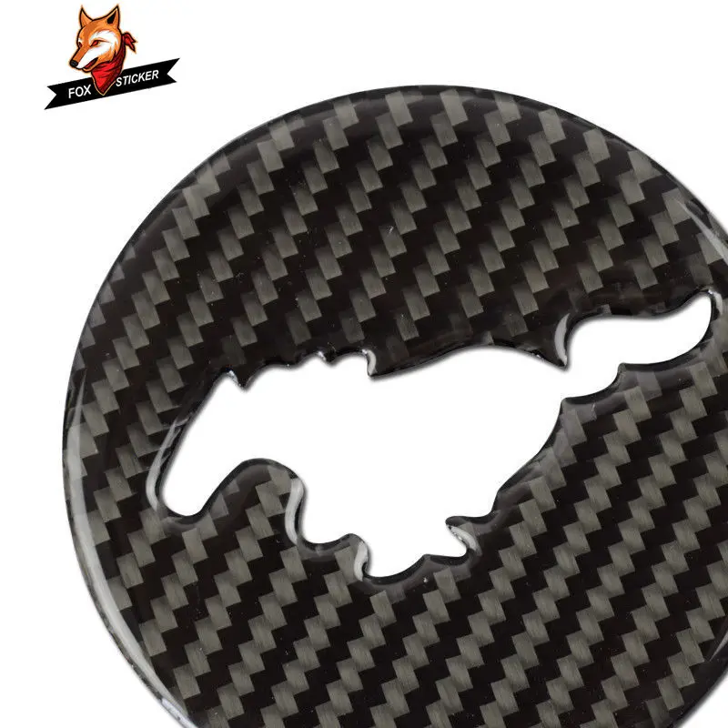 

Логотип рулевого колеса, текстурная маркировка из углеродного волокна, наклейка 3/4D, модификация автомобиля, подходит для Mustang Ford