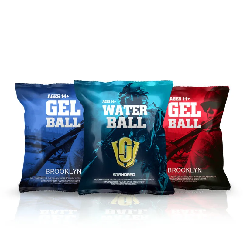 7 8 мм 10000 шт. сверхтвердые гелевые шарики закаленные Кристальные бомбы для Jinming