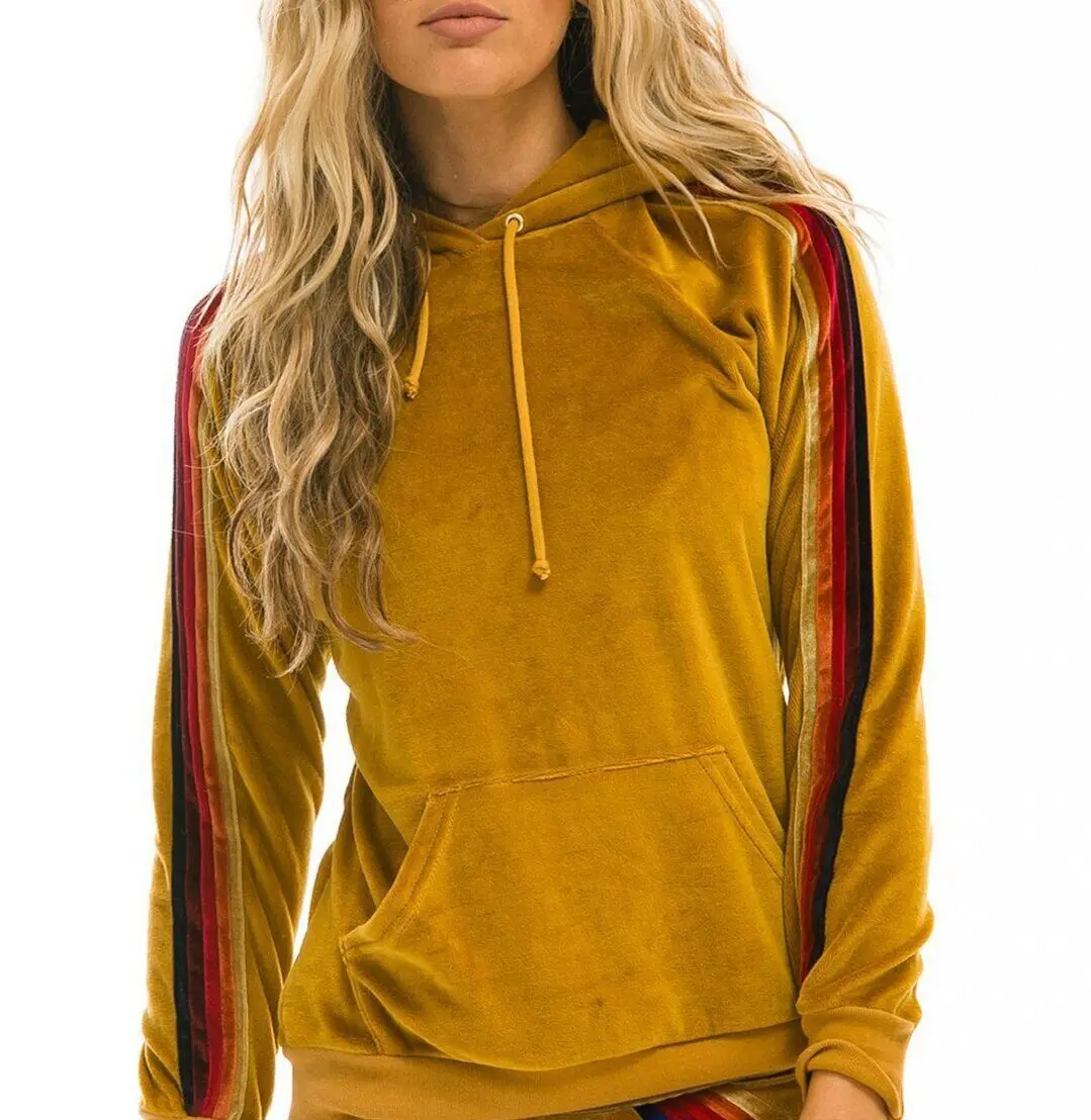 

3XL 2021 Women Spring Clothing Long Sleeve Hooded Loose Fluff Sweatshirt Womens Winter Tops Hoodies Women Plus Size Hoodies
