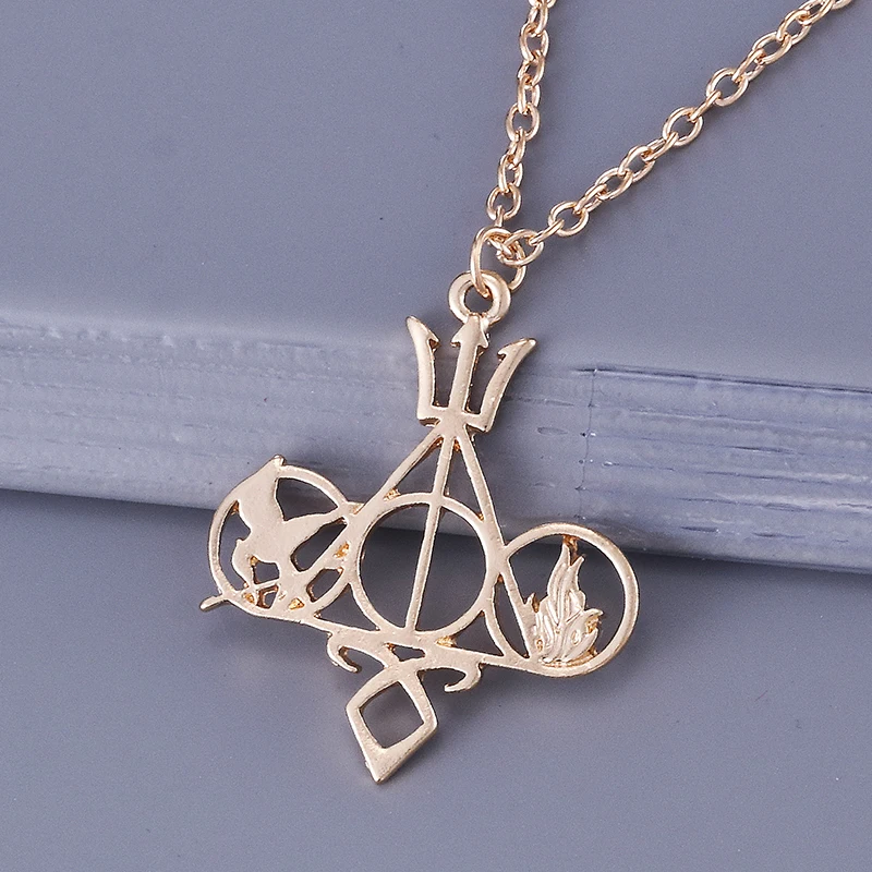 Модное ожерелье из фильма смешанные мортальные 20 шт./лот Голодные игры Дивергент