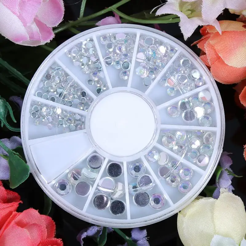 300 шт. 3D долговечного акрилового для неил арта украшения кончиков ногтей