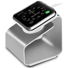 Зарядная док-станция для Apple Watch series 3, 4, 5, se, 6, алюминиевая, 42 мм