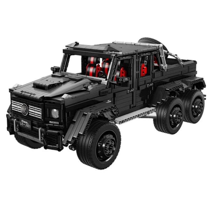 3300 шт. технические машины совместимые с MOC 2425 G63AMG 6X6 LAND CRUISER набор 1:8 модели