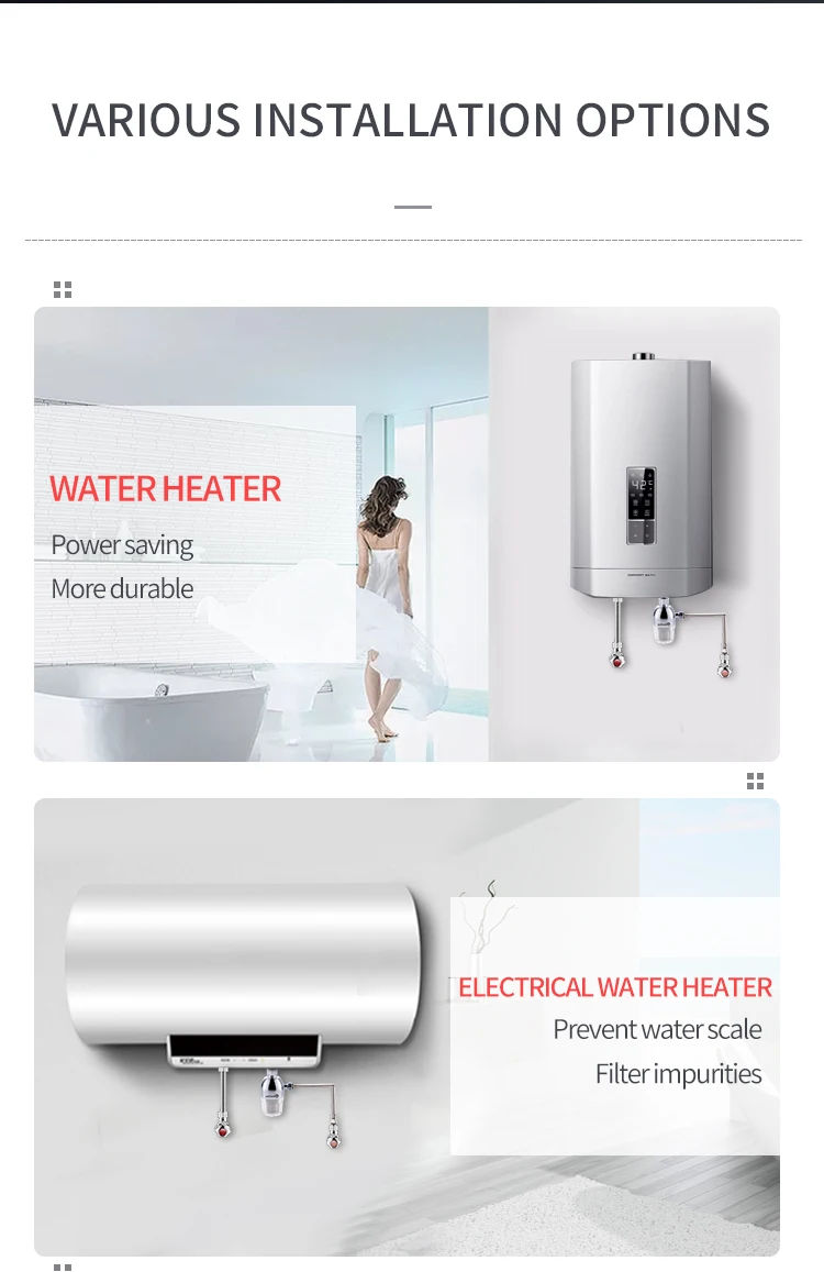 WHEElTON фильтр извести жесткий умягчитель воды предотвращает удаление известняка фильтр очиститель шкала воды предфильтр ионизатор воды стальная сетка