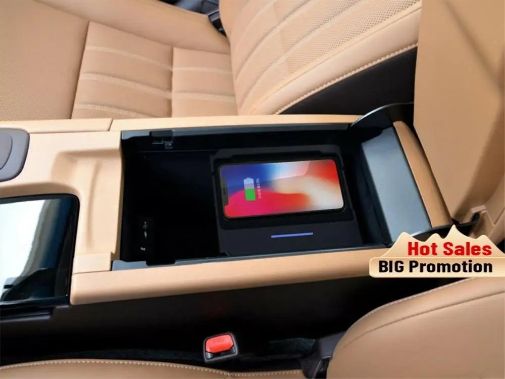 QI автомобильное беспроводное зарядное устройство для Lexus 2017 ES 2014