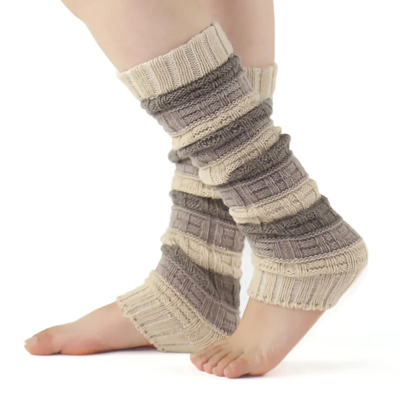 Для женщин гетры для девочек Сезон осень зима Теплая брендовая крышка леггинсы с