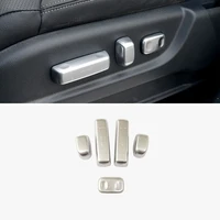 abs matte car seat adjustment switch buttons panel cover trim car styling for honda crv cr v 2012 2016 accessories 1pcs