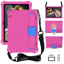 EVA Tablet Case For Huawei MediaPad T3 10 9.6 T5 10 10.1 M6 8.4 M5 Lite 8.0 MatePad T8 8.0 2020 Case Shockproof Stand Cover