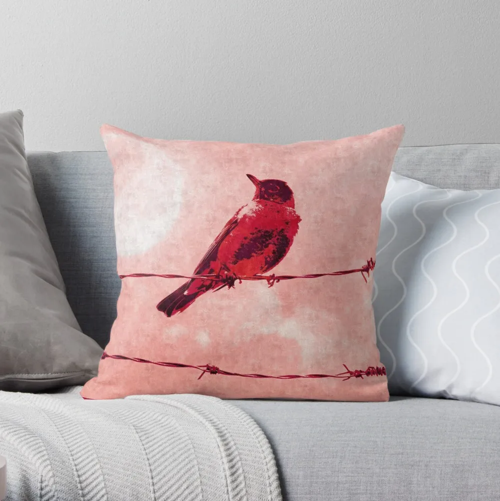 

Bird on the Wire Throw Pillow Pillow Case Polyester Home Decora Pillowcases Throw Pillow Case kussensloop almohada poszewka