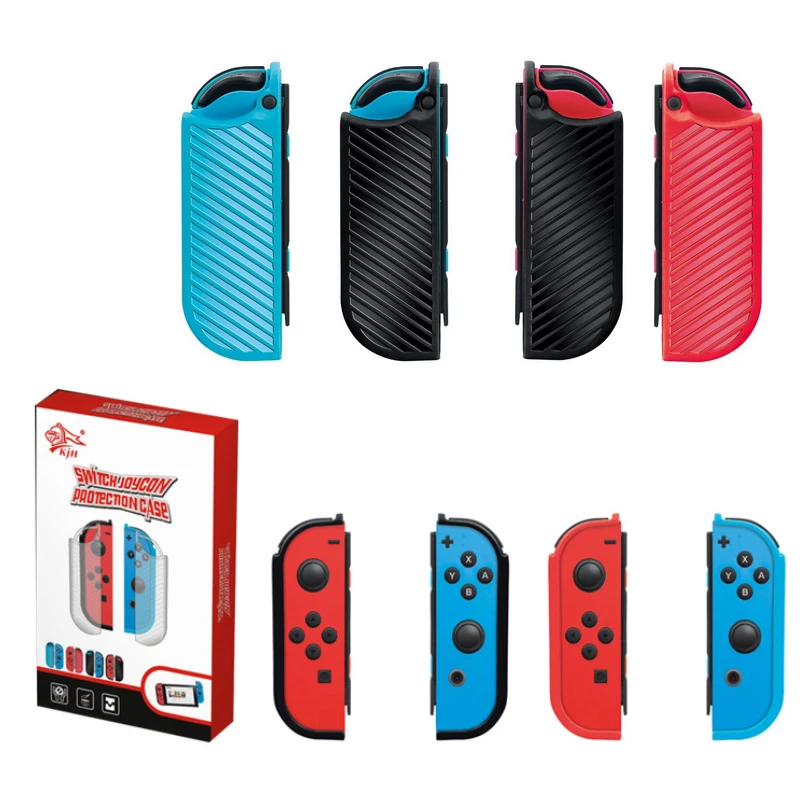 Аксессуары для игрового контроллера PND Switch NS Joy-Con Задний защитный чехол из ТПУ с