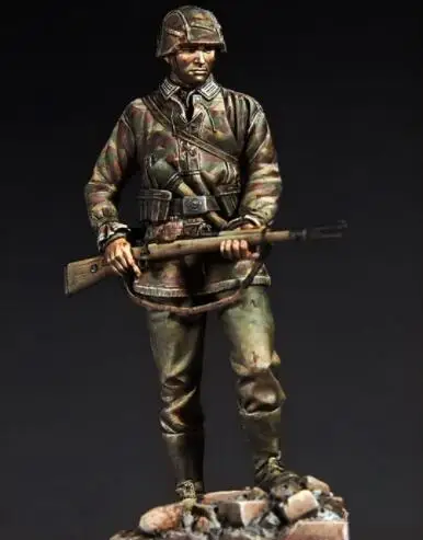 

1/18 90mm Panzer grenadier ancient winter 90mm Resin Model Miniature figure Unassembly Unpainted