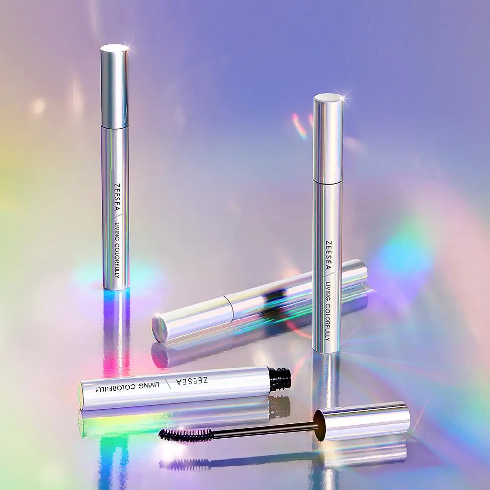 ZEESEA новинка стойкая Водостойкая тушь для ресниц 4D волокно толстая Удлиняющая