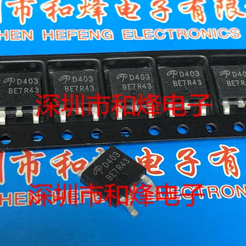 

Original 4PCS/ D403 AOD403 TO-252 30V -85A