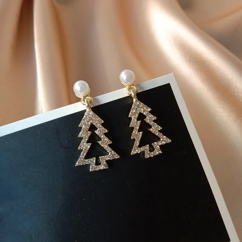 

Star Bears All Kinds of Small Animal Earrings Micro-Studded with Diamonds Fashion Stud Earrings Exquisite Jewelry Gift for Girls