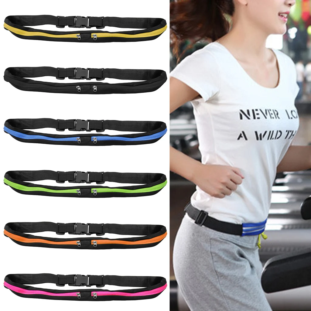 THINKTHENDO поясная сумка с двумя карманами бумажник персональная водонепроницаемая