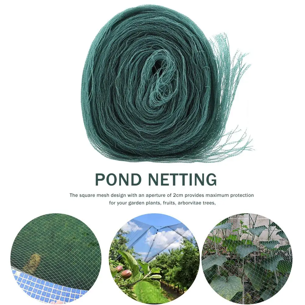 

Anti-bird Net 20 x 30cm Polyethylene Pond Fruit Tree Vegetables Net Protection Crops Flower Garden Mesh Protect Net Pest Control