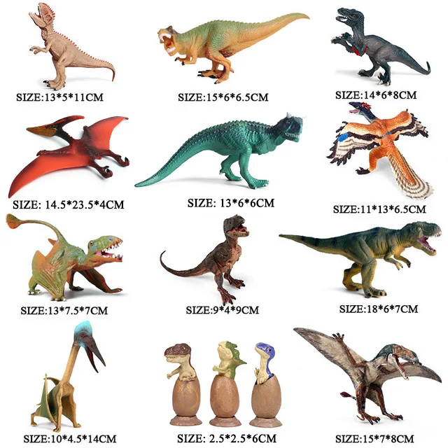 Фигурка динозавра Юрского периода Oenux 12 шт./компл. экшн фигурка Savage T Rex Pterosaur