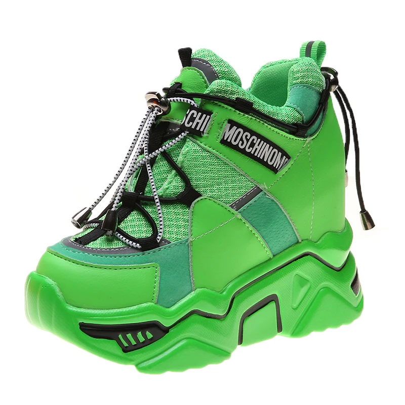 

Mixed Colors Women Sneakers Breathable Platform Shoes Designer Chunky Sneakers Fashion Autumn Femme Dad Casual Shoes