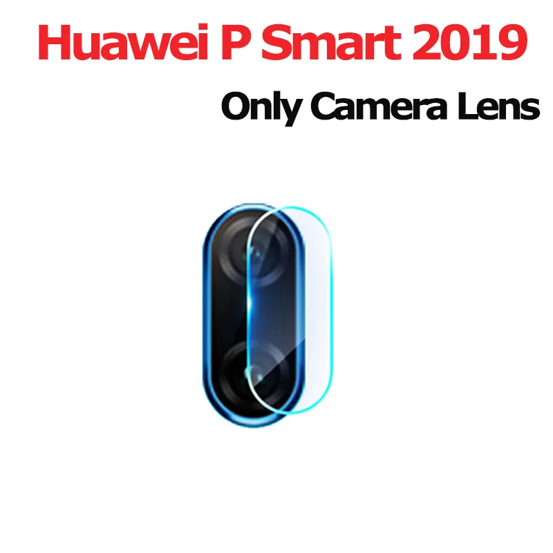 2 в 1 защитное стекло Huawei P Smart Z/ протектор экрана Huawei Y7 закаленное стекло P Smart камера стекло хуавей п смарт Z закаленное стекло п смарт стекло хуавей у7 стекло P Smart glass - Цвет: P Smart 2019 Lens