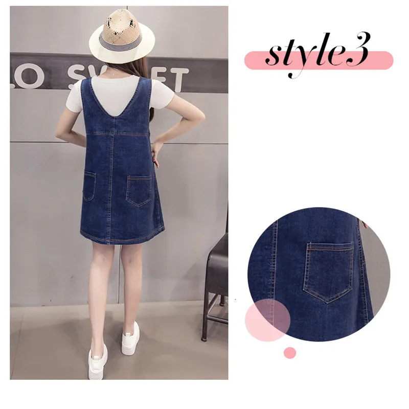 Новое Элегантное джинсовое платье для беременных + футболка комплект из двух