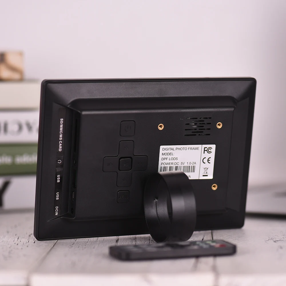 Andoer 7 дюймов цифровая фоторамка ips HD экран 1024*600 цифровой альбом поддержка