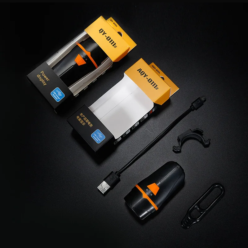 4 режима USB Перезаряжаемые велосипед передний светильник s LED лампа вспышка IPX6