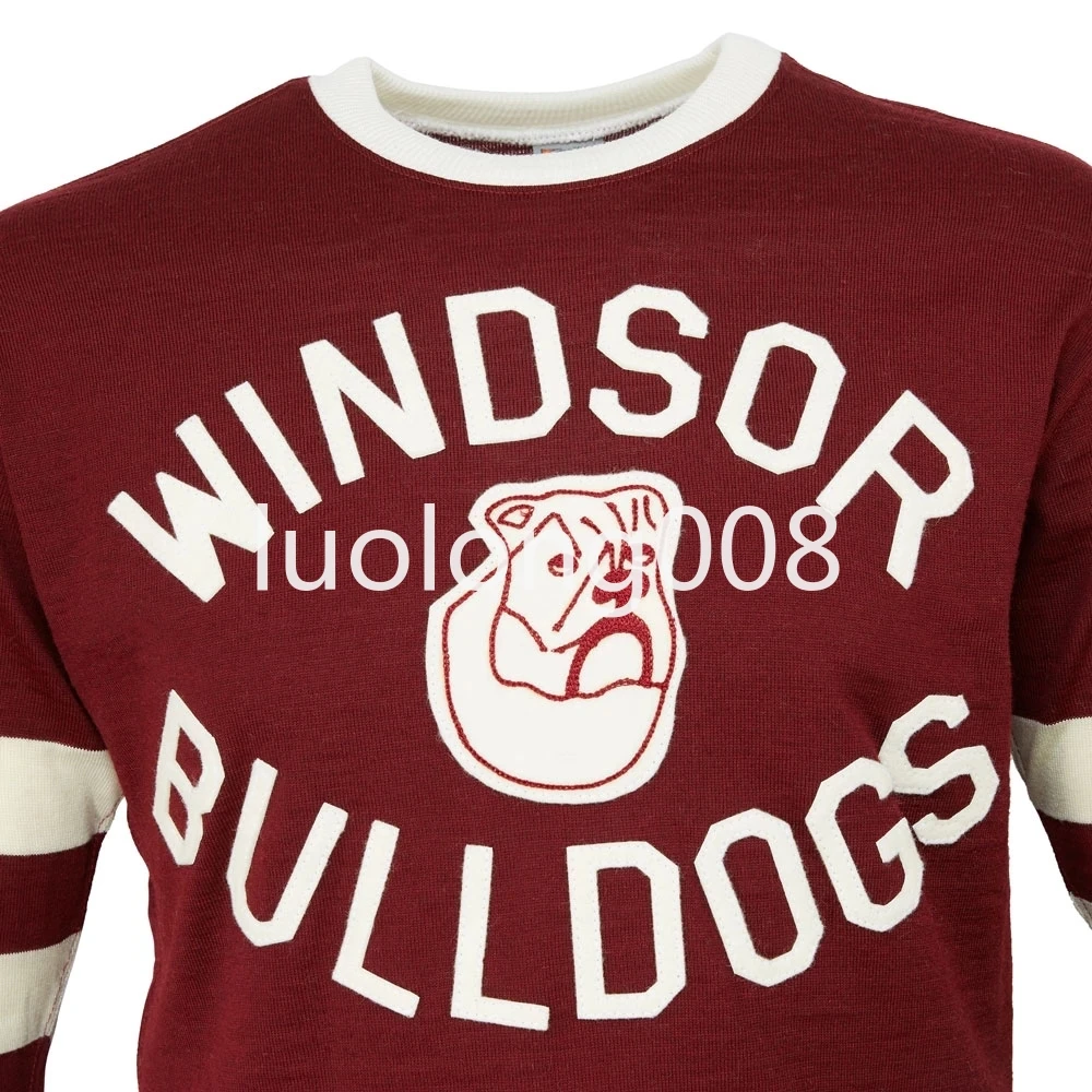 2020 мужской свитер для хоккея Виндзорский бульдог 1930 хоккейная Майка с любым