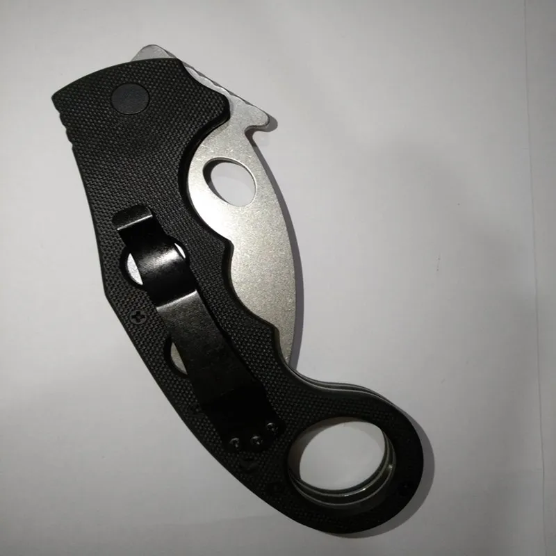 Хит 0961 складной нож Karambit 440 лезвие G10 Ручка Открытый тренировочный когти походные