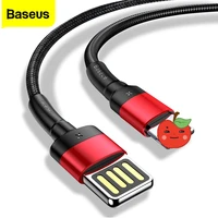 baseus usb cable for iphone 12 mini 11 pro max xs xr x 8 7 6 6s plus 5 5s ipad 2 4a fast charging charger data cord phone cables