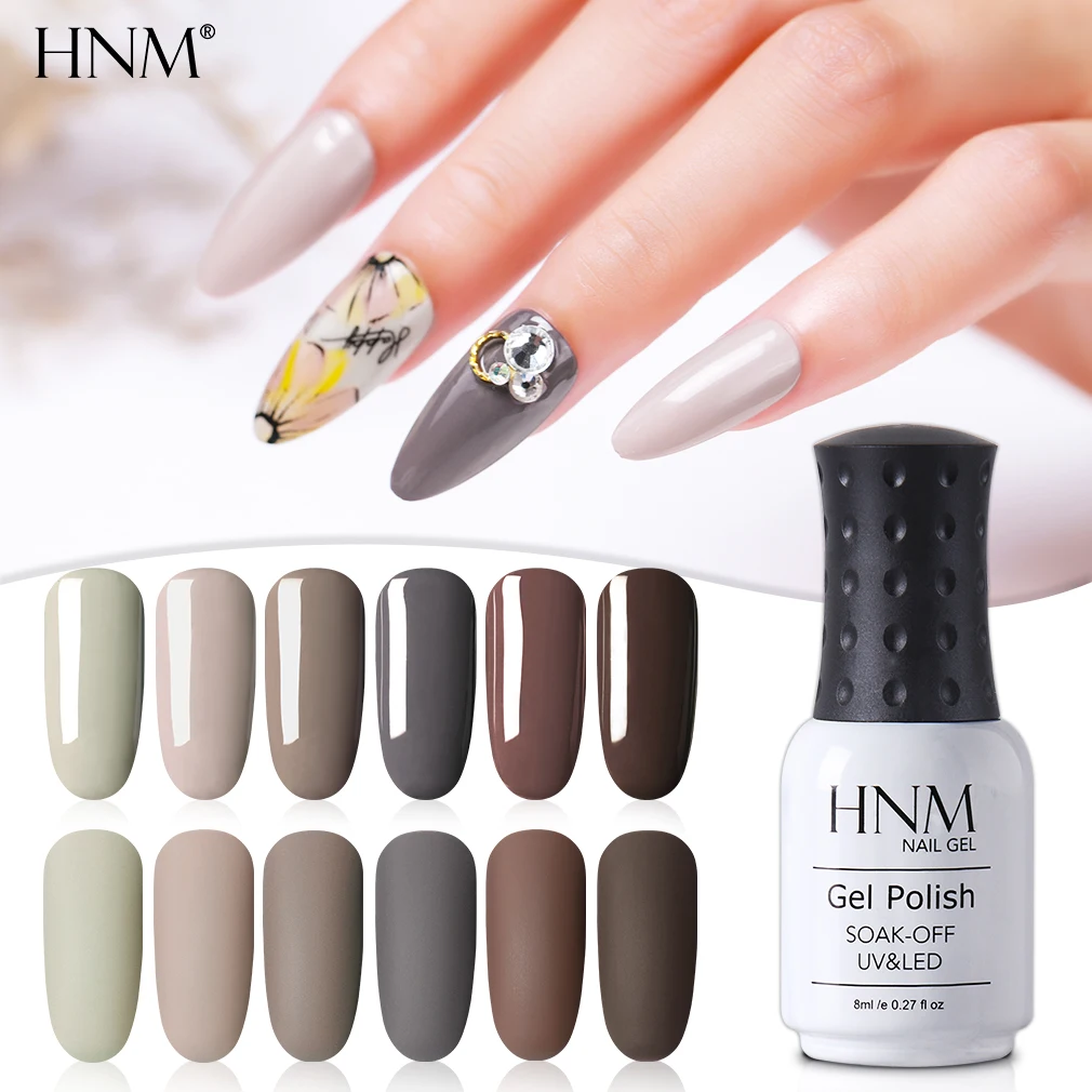 HNM 8 мл Macchiato УФ гель лак для ногтей LED Need Matt Top Coat Гель отмачиваемый Гибридный