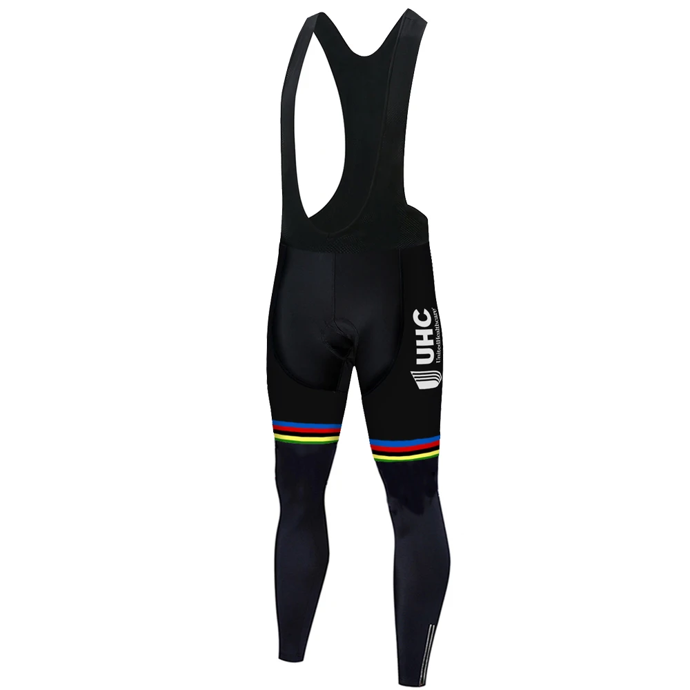 Велосипедные брюки UHC длинные для велоспорта на лето и весну 20D с гелевой