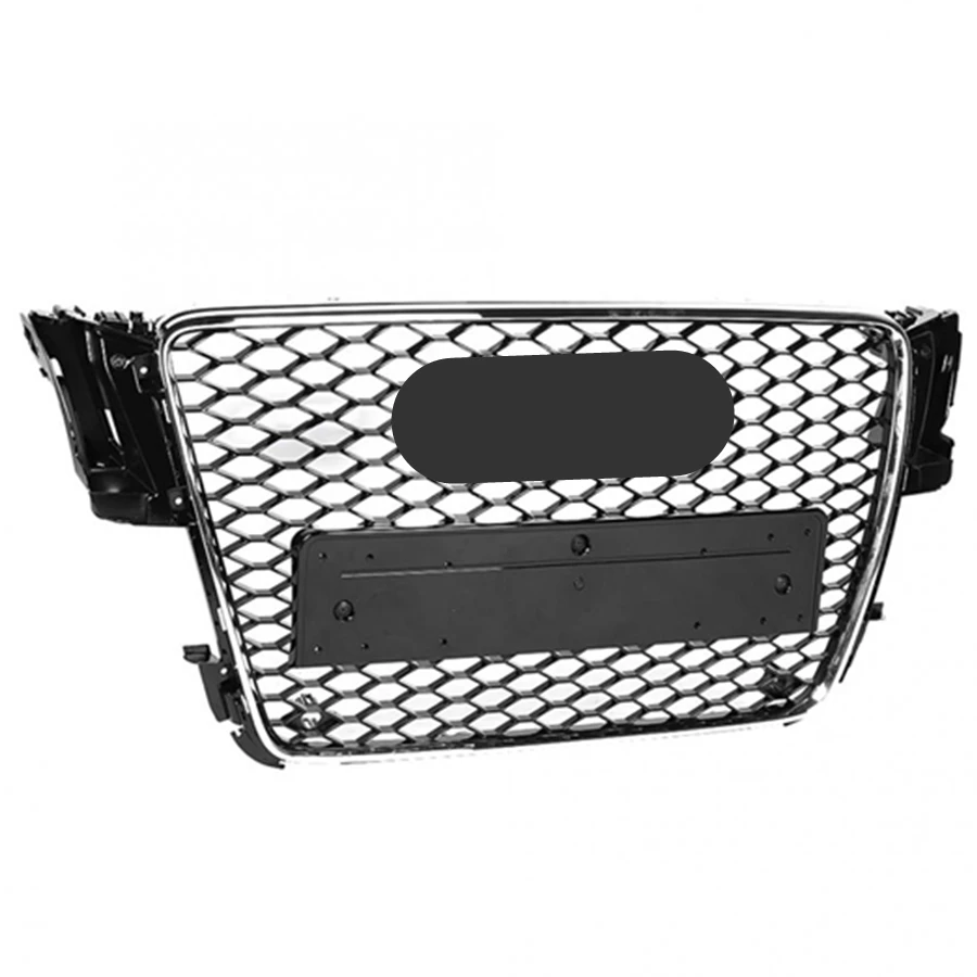 Для RS5 стиль Передняя Спортивная Шестигранная сетчатая сотовая бленда гриль