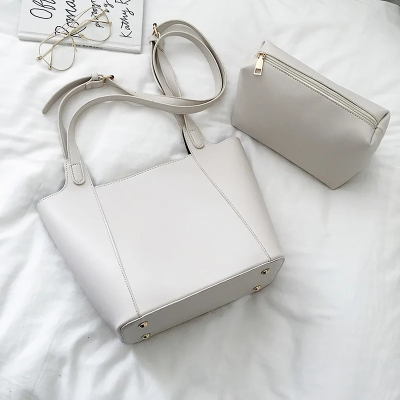 Женская сумка кожаная женская через плечо 2 набора известные бренды дизайнерские