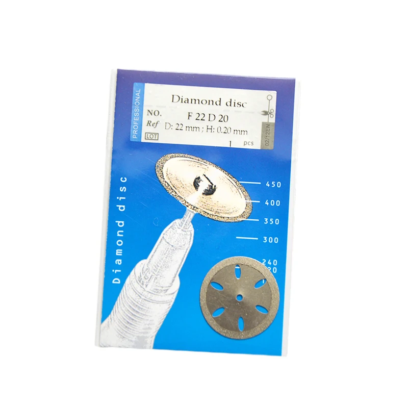 

10 PCS/lot 22mm Micromotor Dremel Diamond Cutting Disc Rotary Tools Accessories Mini Diamond Cutting Disc with 1 Free Mandrel