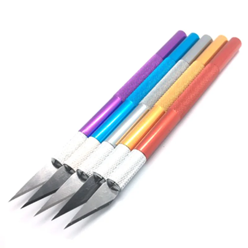 

15 Packs Hobby Knife Precision Knife Set, Stainless Steel Precision Cutter Refill Craft Knife for Phone Repair