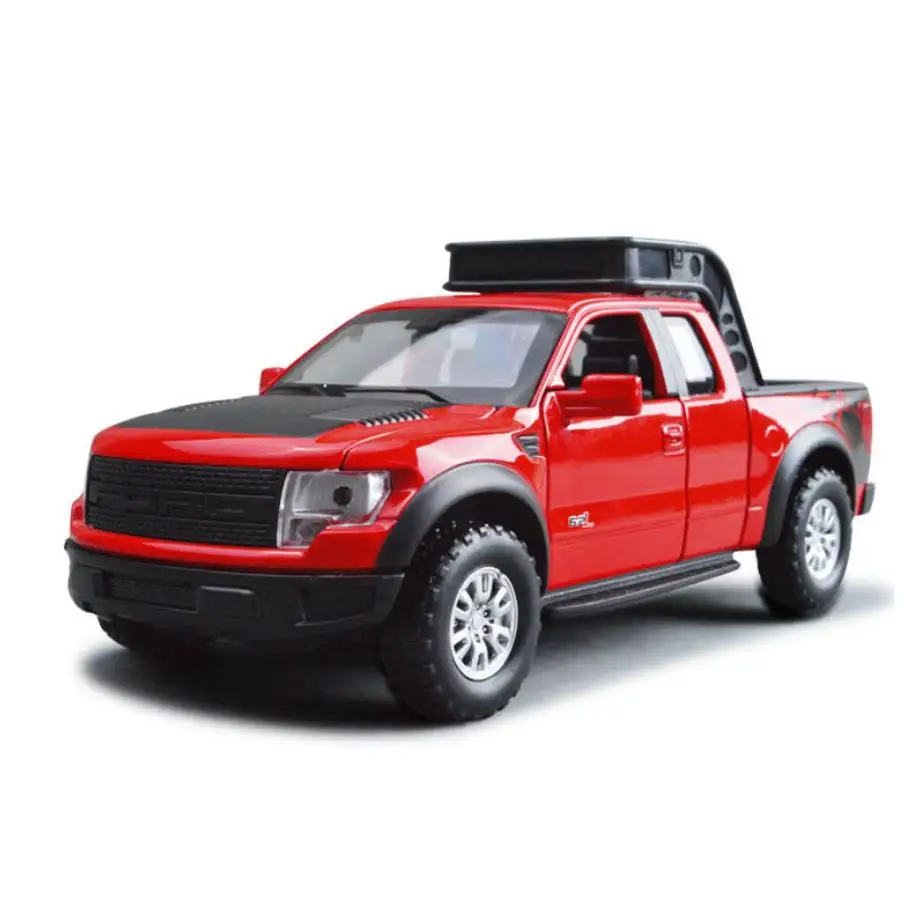 Лидер продаж модель автомобиля Ford F150 SVT Raptor 1:32 с литым под давлением колесом