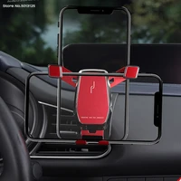 car air vent mount holder mobile phone gps navigation vent bracket interior decoration for mazda cx30 cx 30 2020 2021 accessorie
