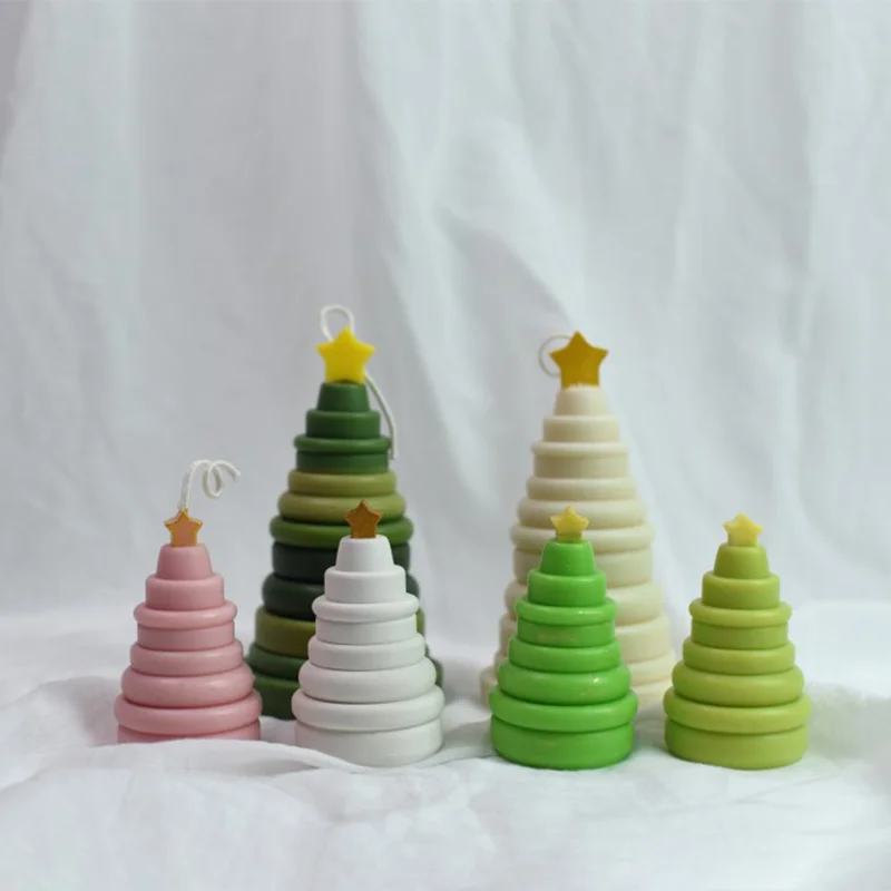 

Силиконовая форма для ароматерапии, цилиндрический гипсовый клей с геометрическим рисунком круглой рождественской елки, свечи, Инструкция...