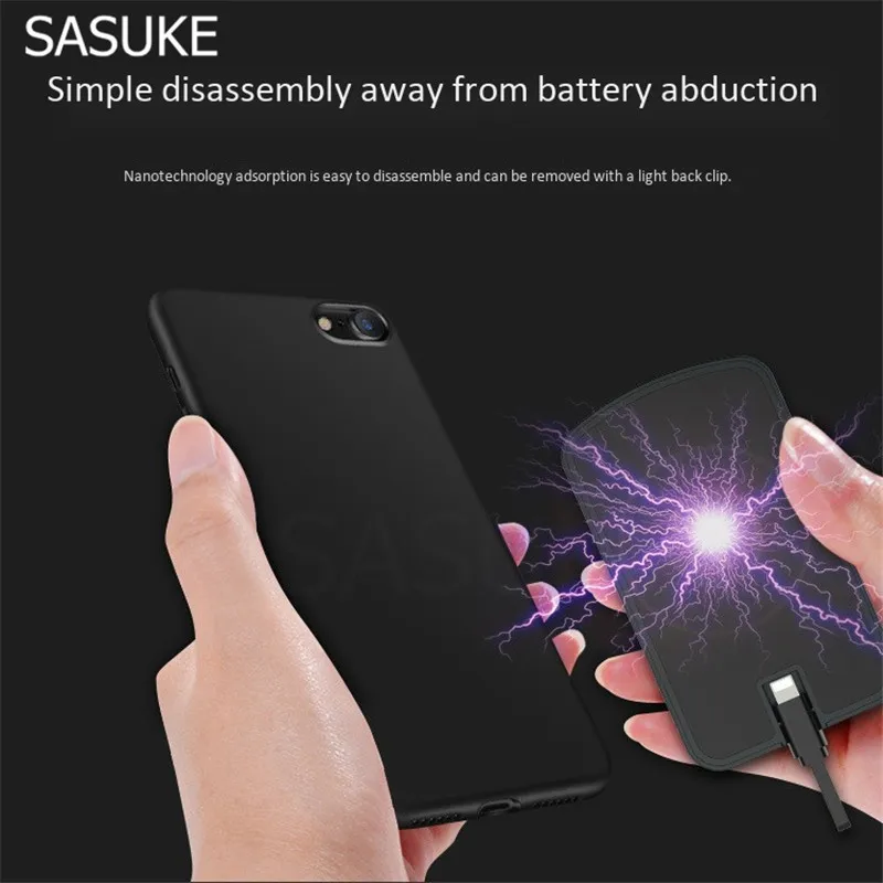 4000 мАч чехол для зарядки аккумулятора для samsung Galaxy A3 A5 A7 универсальная наносорбция Высокая емкость Внешний аккумулятор крышка батареи etui