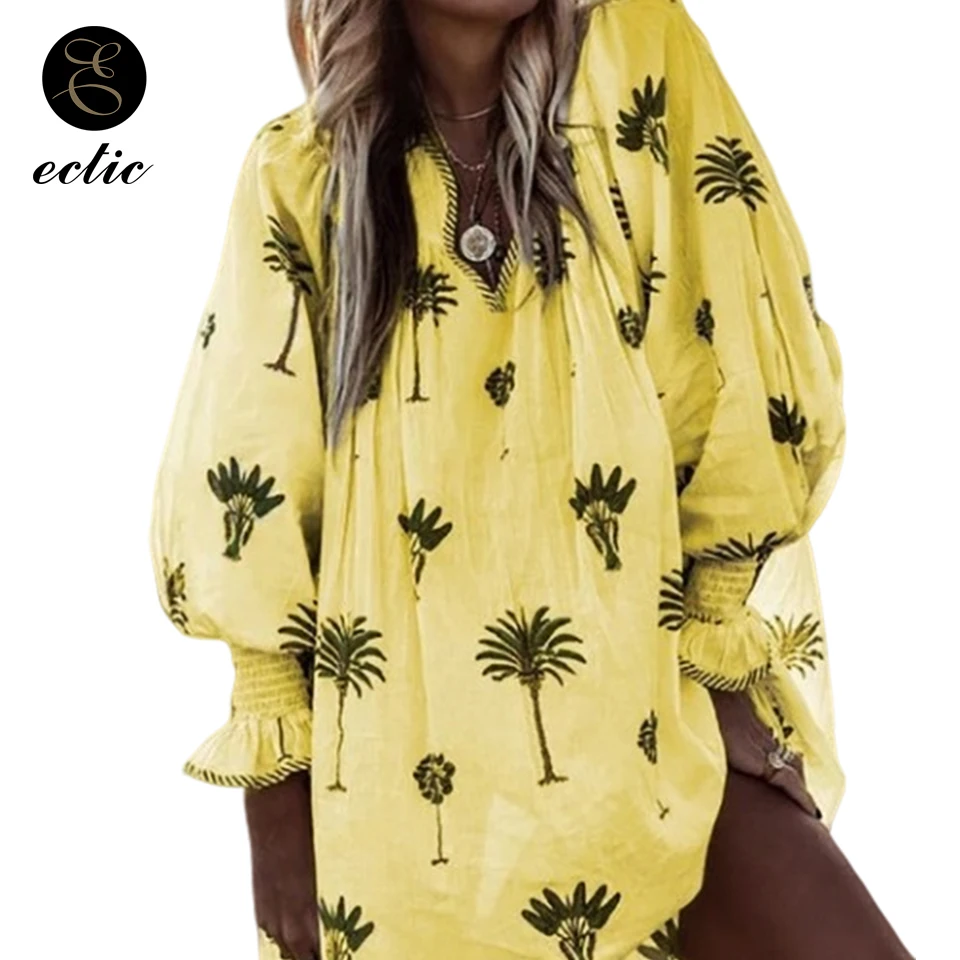 Рукава Фонарики Плиссированный Расклешенный Манжета Запястье Платье Женщина