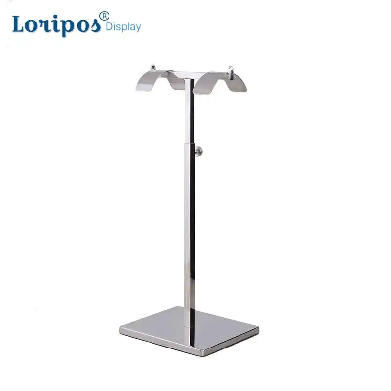 Металлическая подставка для сумок из нержавеющей стали двойные крючки подвесная