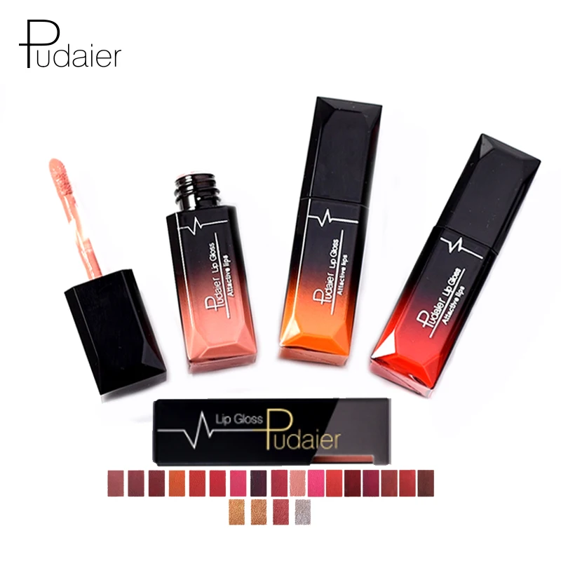 Профессиональная Матовая помада 21 цвет блеск для губ женщин стойкая жидкая