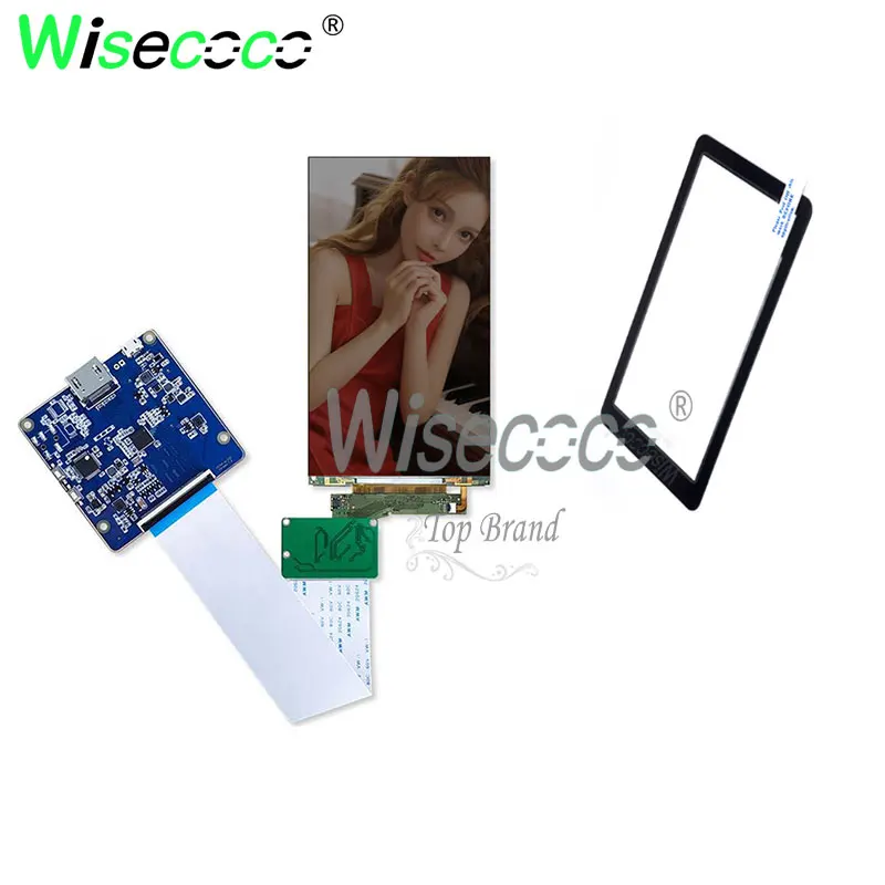 Снятая подсветка ЖК-дисплей 3840*2160 5 дюйма 4K с платой контроллера MIPI для 3D-принтера