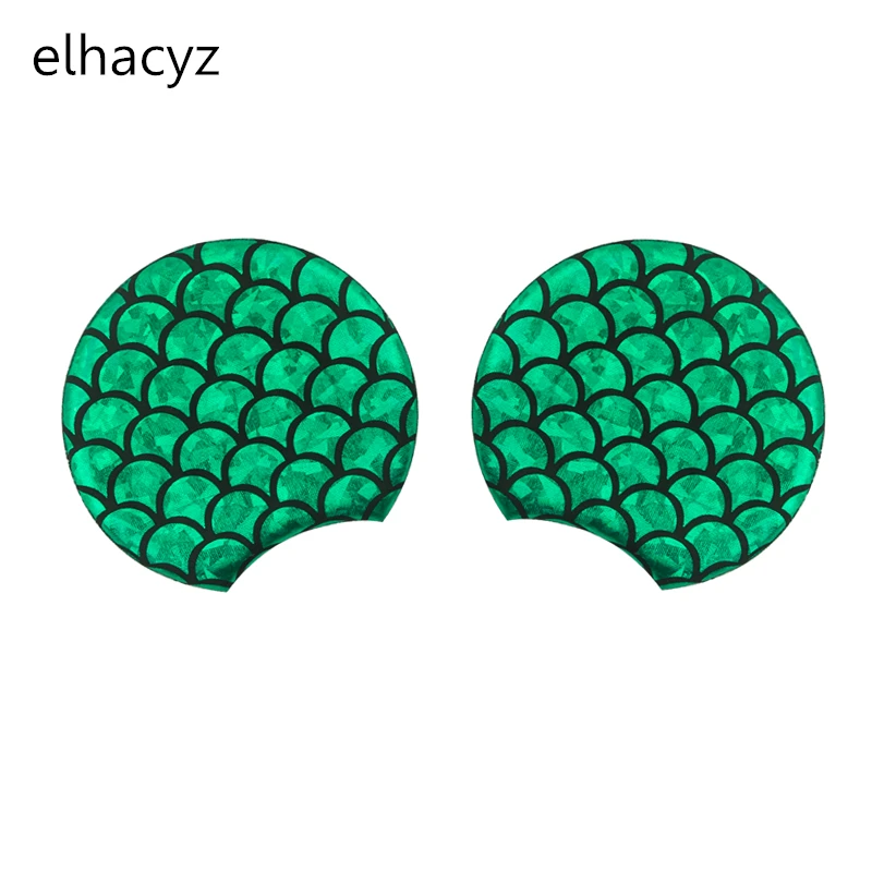1 пара новых больших 4 ''ковриков для ушей мыши Большие Блестящие Зеленые уши
